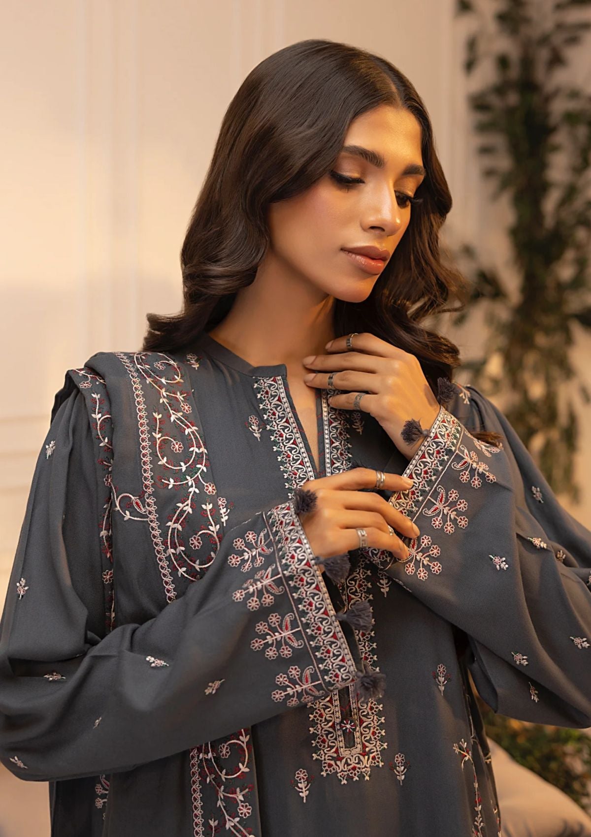 Winter Collection - Lakhany - Cashmi Wool - LCW24#LG-SK-0237 - Official Lakhany - Agha Fabrics UK