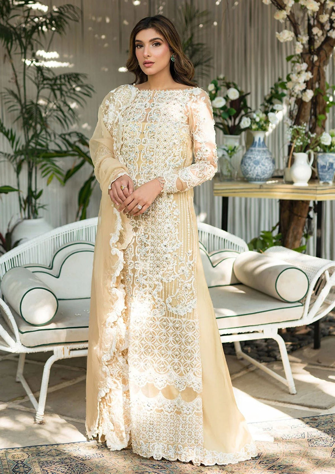 Formal Collection - Saira Rizwan - Lumiere - Festive - SR#04 - Daisy - Official Saira Rizwan - Agha Fabrics UK