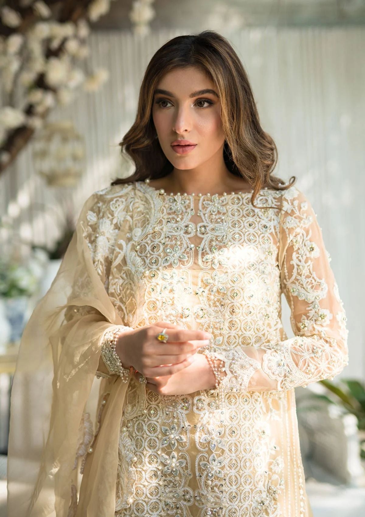 Formal Collection - Saira Rizwan - Lumiere - Festive - SR#04 - Daisy - Official Saira Rizwan - Agha Fabrics UK