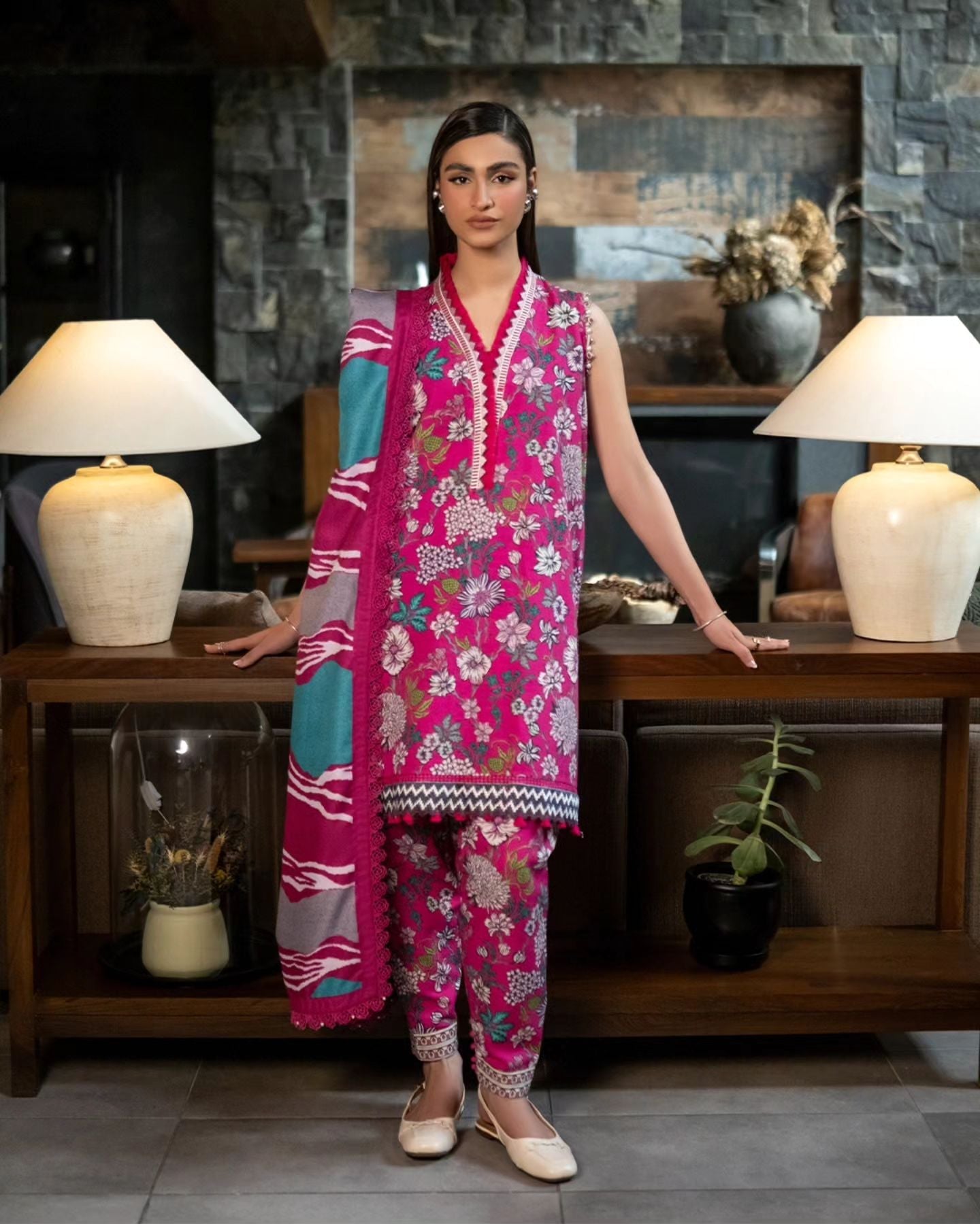 Winter Collection - M.Basics - Mirage - MBM#04A - Official M.Basics - Agha Fabrics UK