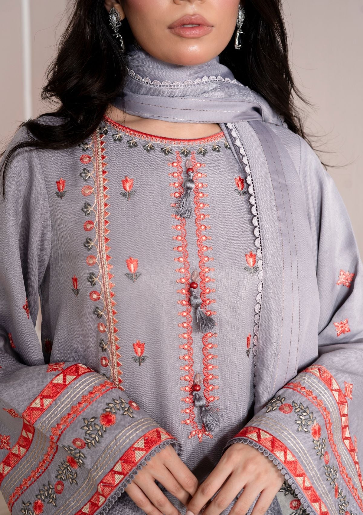 Winter Collection - Keysha - Herringbone Volume 01 - KS-H24-04 - Official Keysha - Agha Fabrics UK