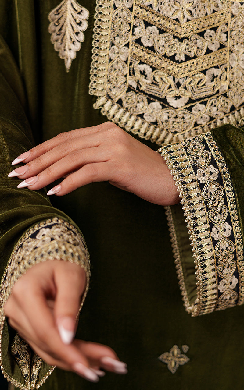Threads and Motifs | Velvet Collection 25 | 2PC TV-09