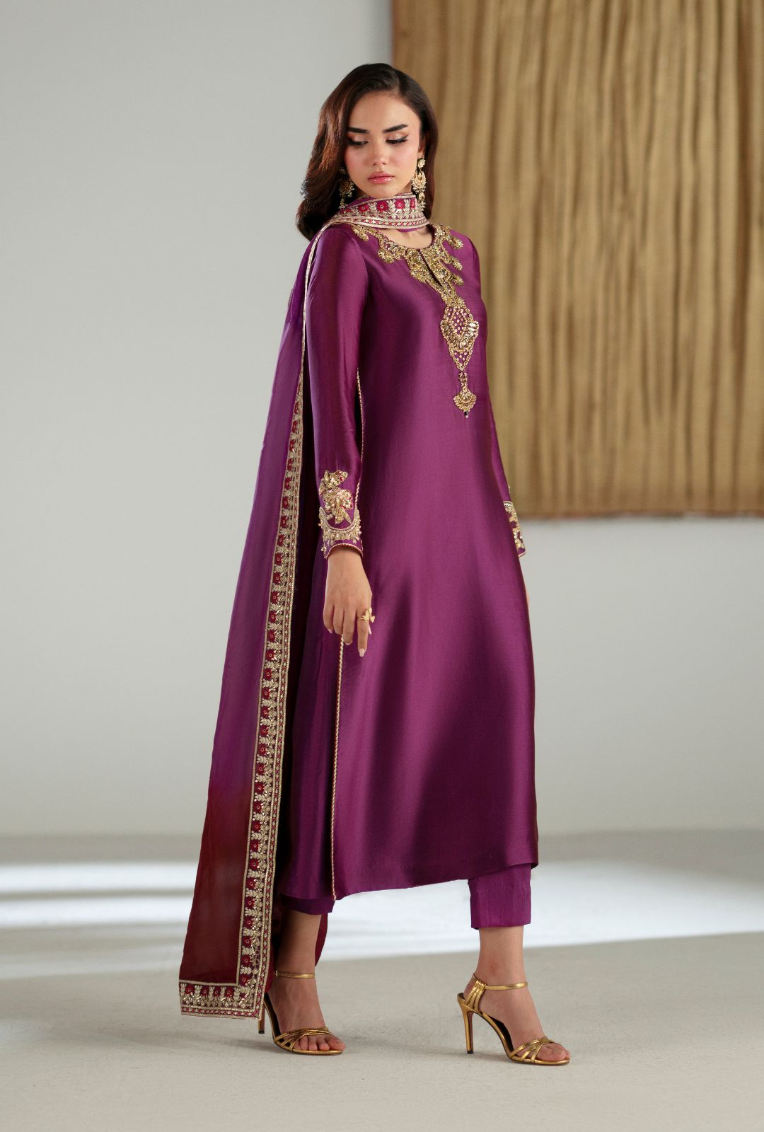 Inayat | Luminae Luxe Pret 25 | Elosie - Official Inayat - Agha Fabrics UK