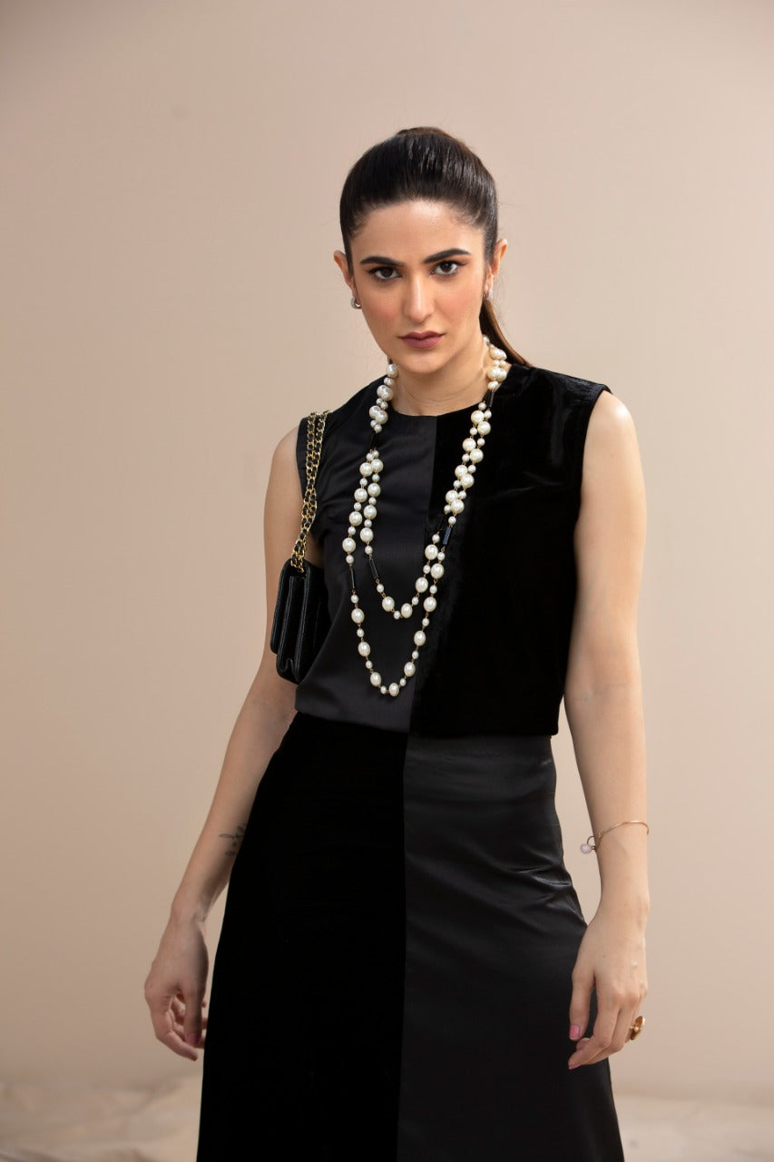 Hana | Mavi Velvets | VLT001 - Official Hana - Agha Fabrics UK