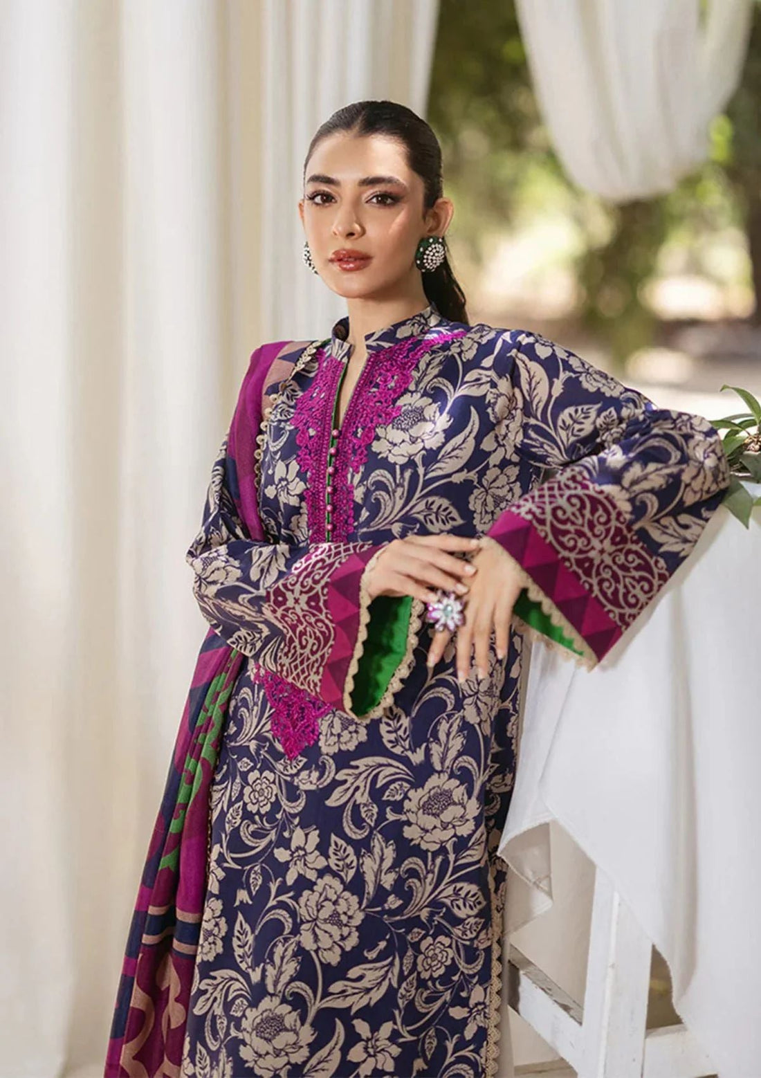 Lawn Collection - Zainab Chottani - Tahra Lawn 24 - ZCT24#7B