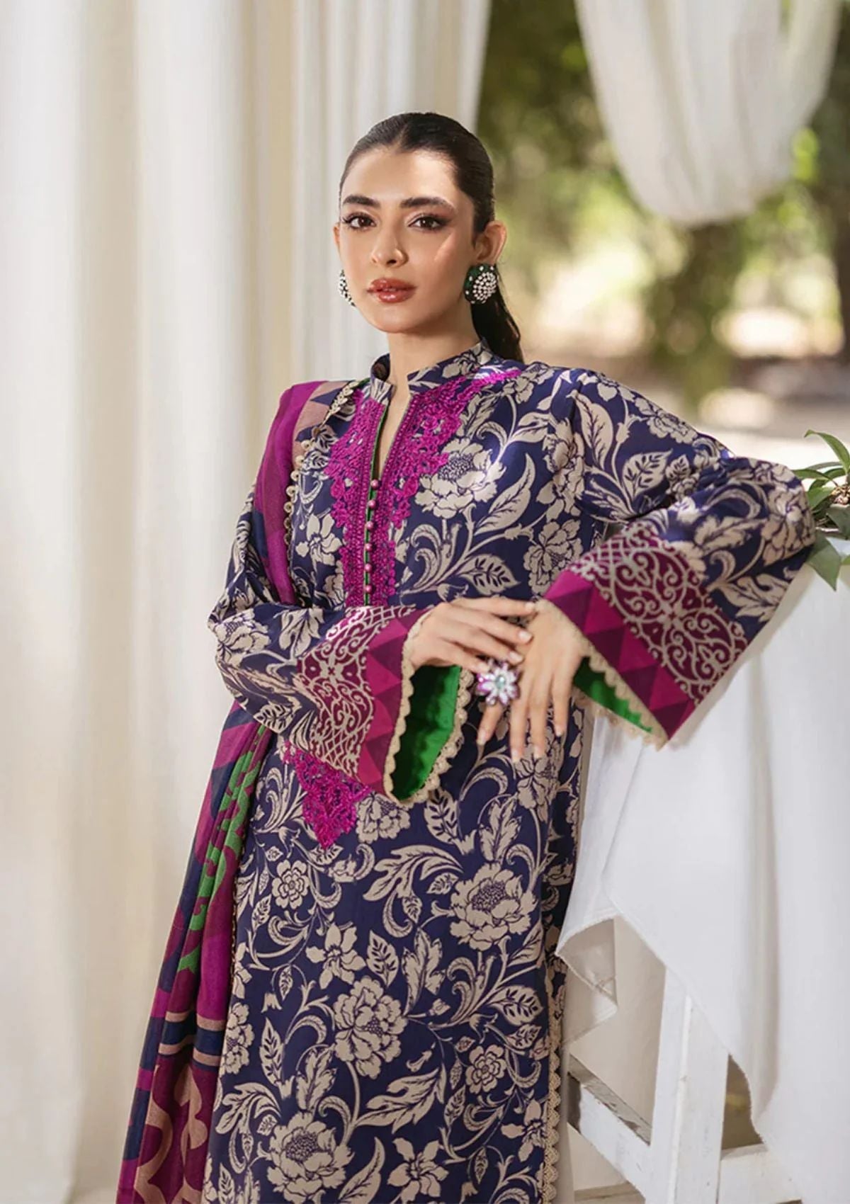 Lawn Collection - Zainab Chottani - Tahra Lawn 24 - ZCT24#7B