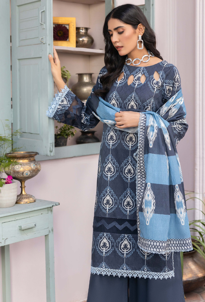 Humdum | Rang e Noor SS 24 | D01 - Official HumDum - Agha Fabrics UK