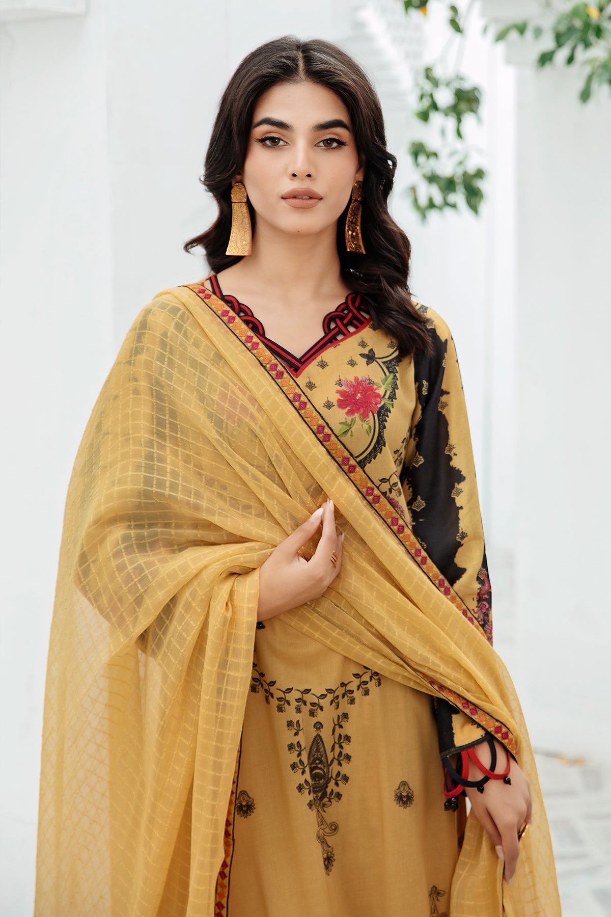 Charizma | Lawn Collection 24 | AS4-12 - Official Charizma - Agha Fabrics UK