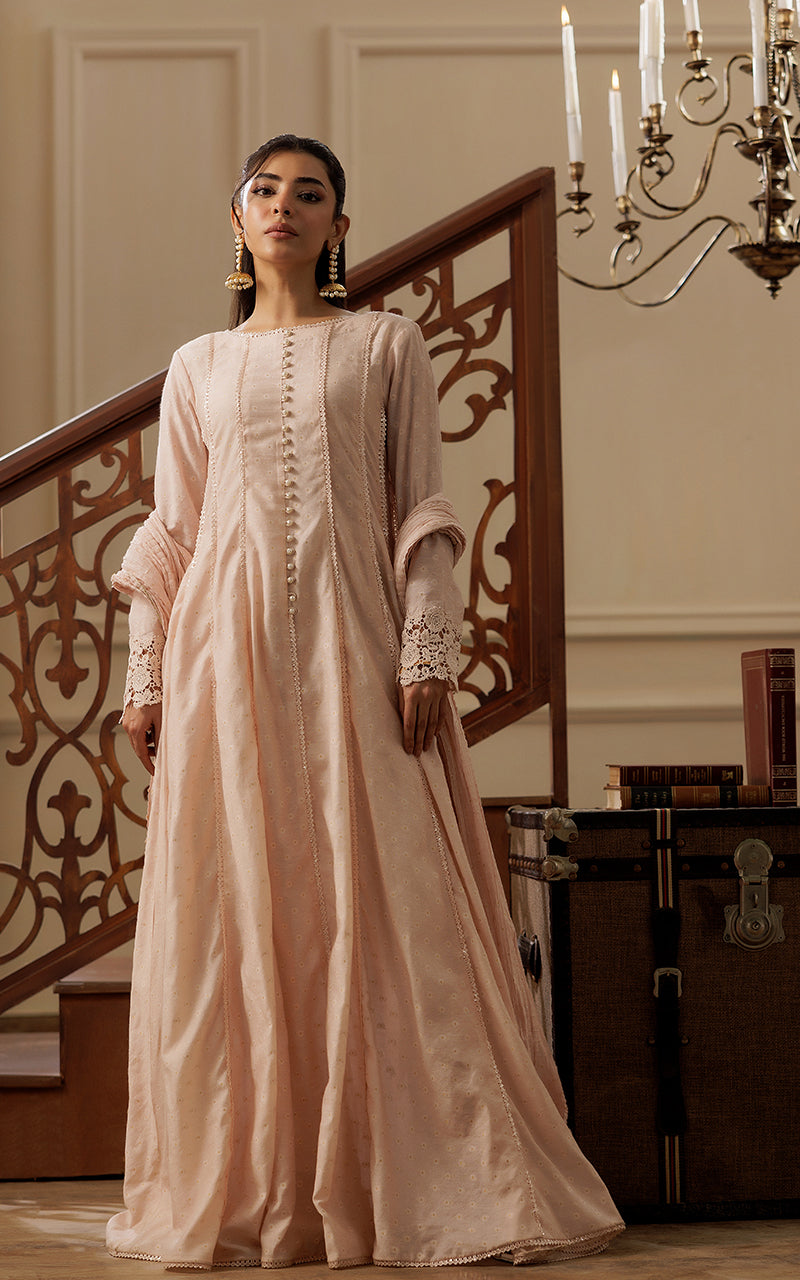 Threads and Motifs | Formal Dresses 25 | FLARED PESHWAS WITH DUPATTA AND TROUSER