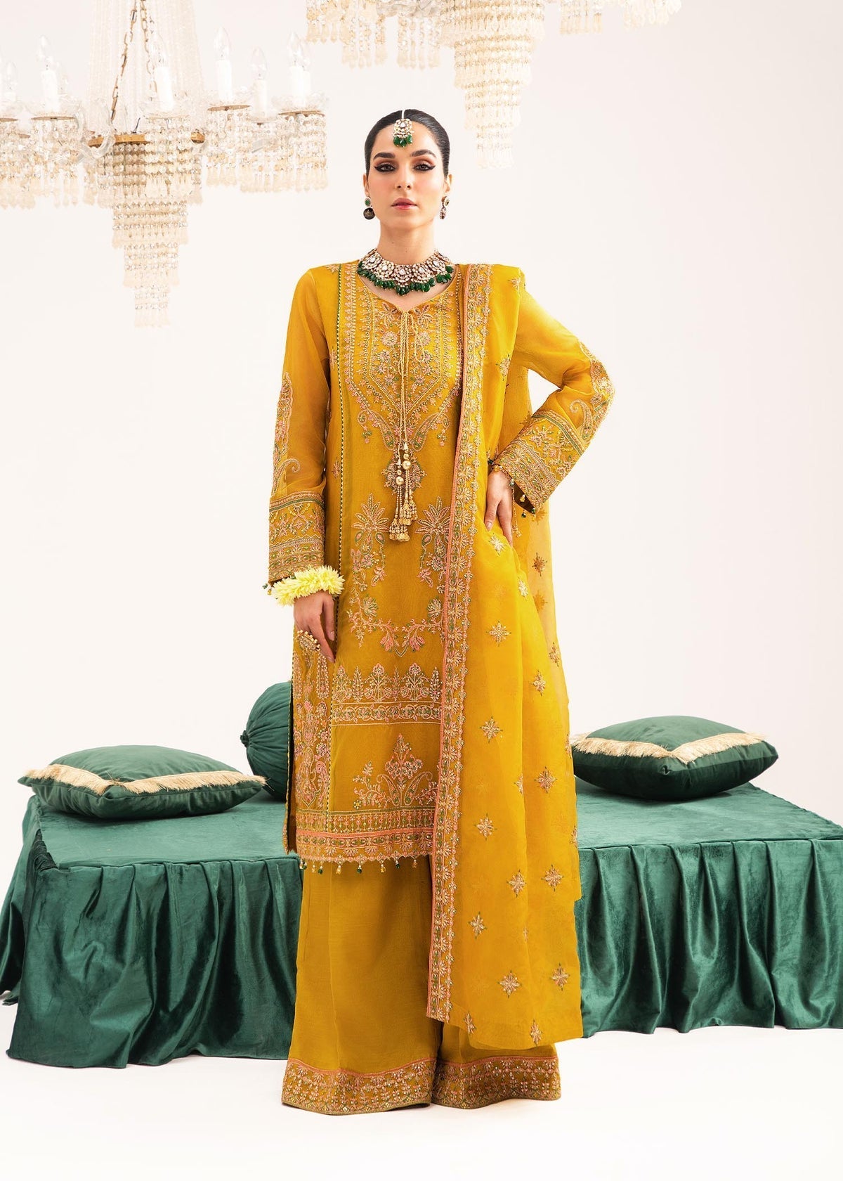 Dastoor | Sajni Luxury Eid Collection 24 | Parigul - Official Dastoor - Agha Fabrics UK