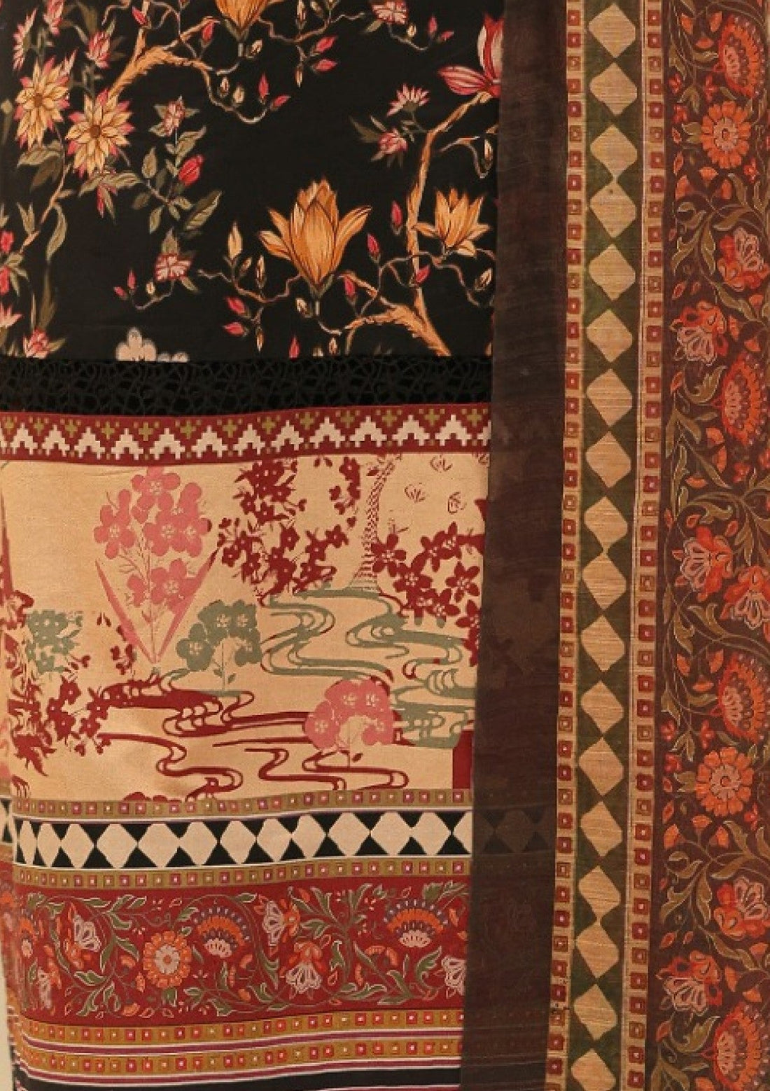 Lawn - Roheenaz - Pareesa 25 - Printed Cambric - RNZ#01ÃÂÃÂ - ZAIMA