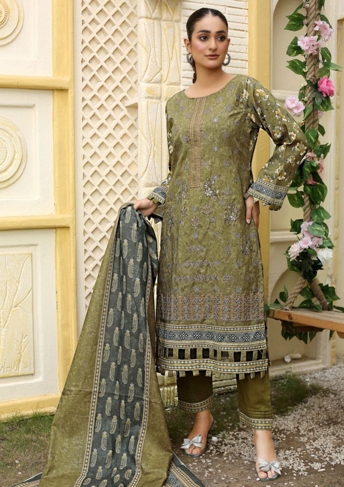 Winter Collection - Bin Rashid - Aina - BA24#08 - Official Bin Rashid - Agha Fabrics UK