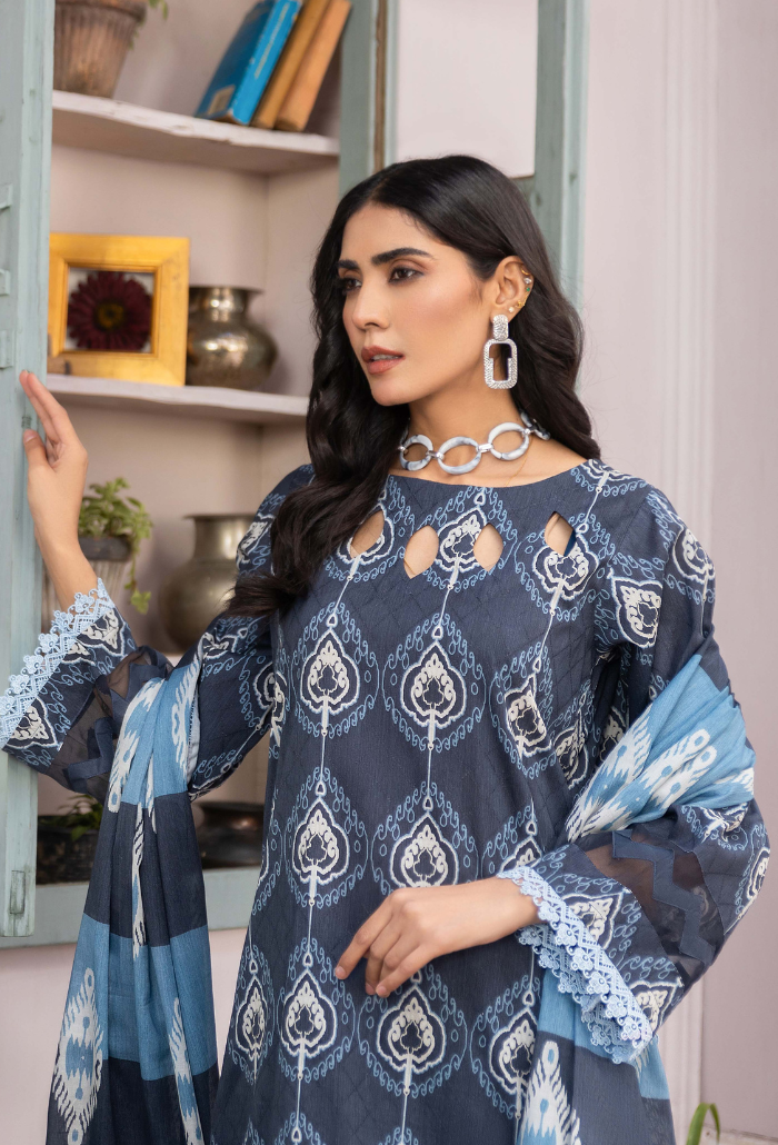Humdum | Rang e Noor SS 24 | D01 - Official HumDum - Agha Fabrics UK