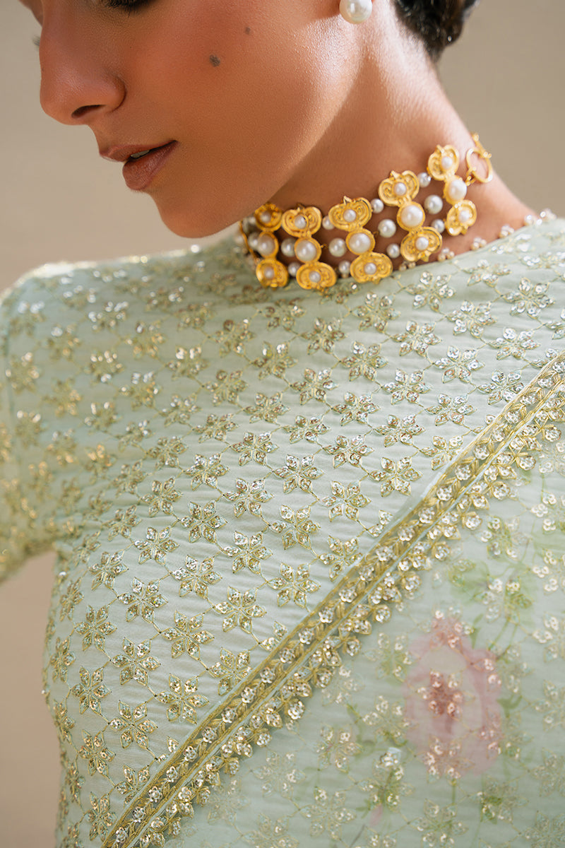 Cross Stitch | Wedding Collection 24 | TRANQUIL HAZE - Official Cross Stitch - Agha Fabrics UK