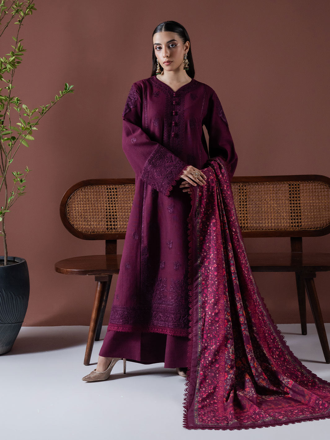 Faiza Faisal | Winter Edit 2024 | EMBER - Official Faiza Faisal - Agha Fabrics UK