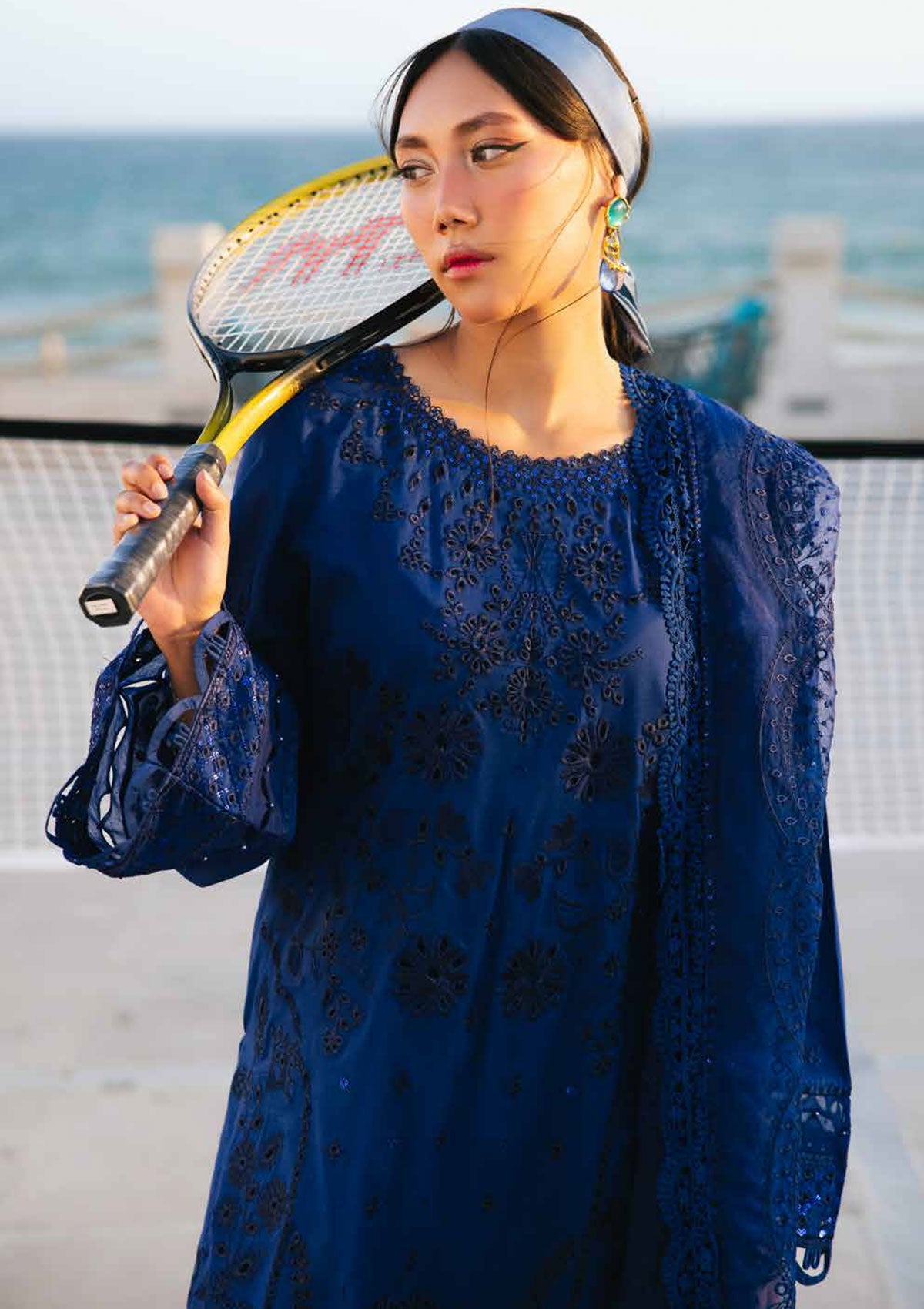 Lawn Collection - Nureh - Eid Escape - NE24#90 - Blume - Official Nureh - Agha Fabrics UK