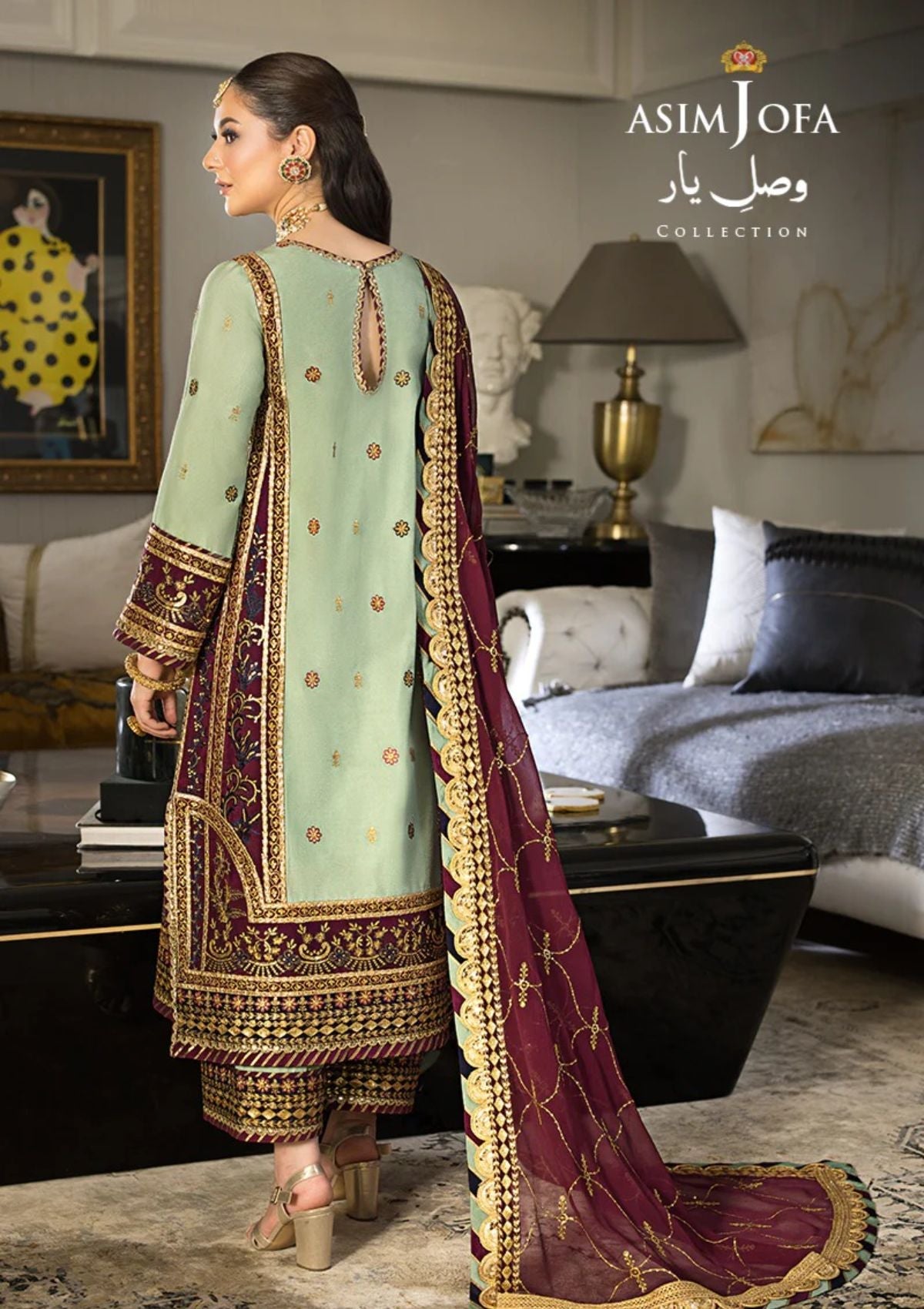 Formal Collection - Asim Jofa - Vasl E Yaar - AJVY#06 - Official Asim Jofa - Agha Fabrics UK