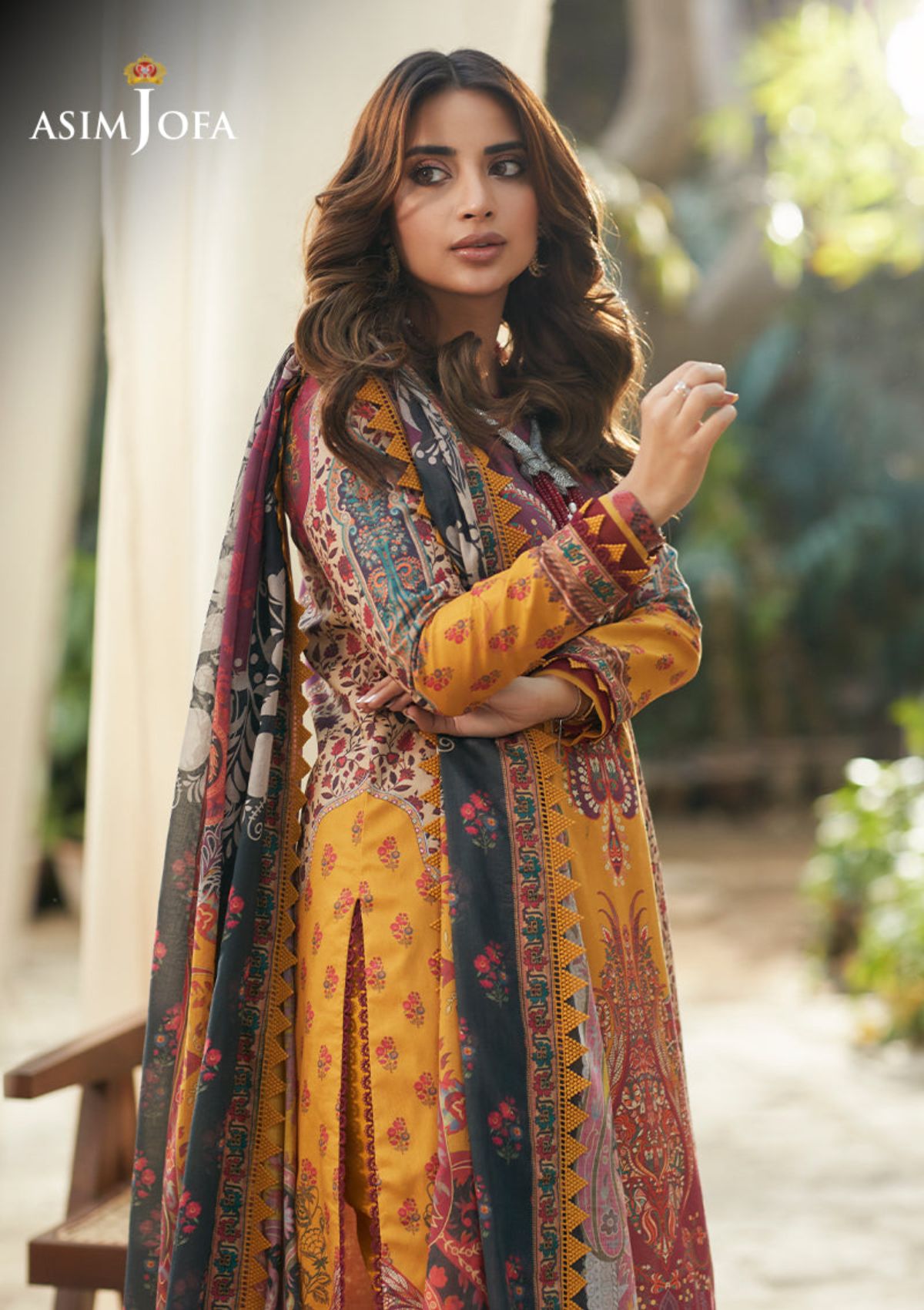 Lawn Collection - Asim Jofa - Rania - Edition Two - AJS#21 - Official Asim Jofa - Agha Fabrics UK