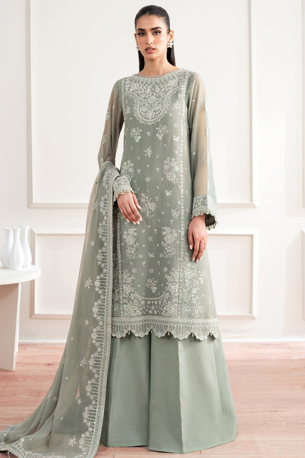 Farasha | Essence Formals 25 | Ash Green