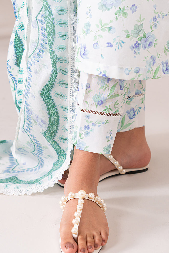 Cross Stitch | Daily Wear | MAJESTIC WHITE - Official Cross Stitch - Agha Fabrics UK