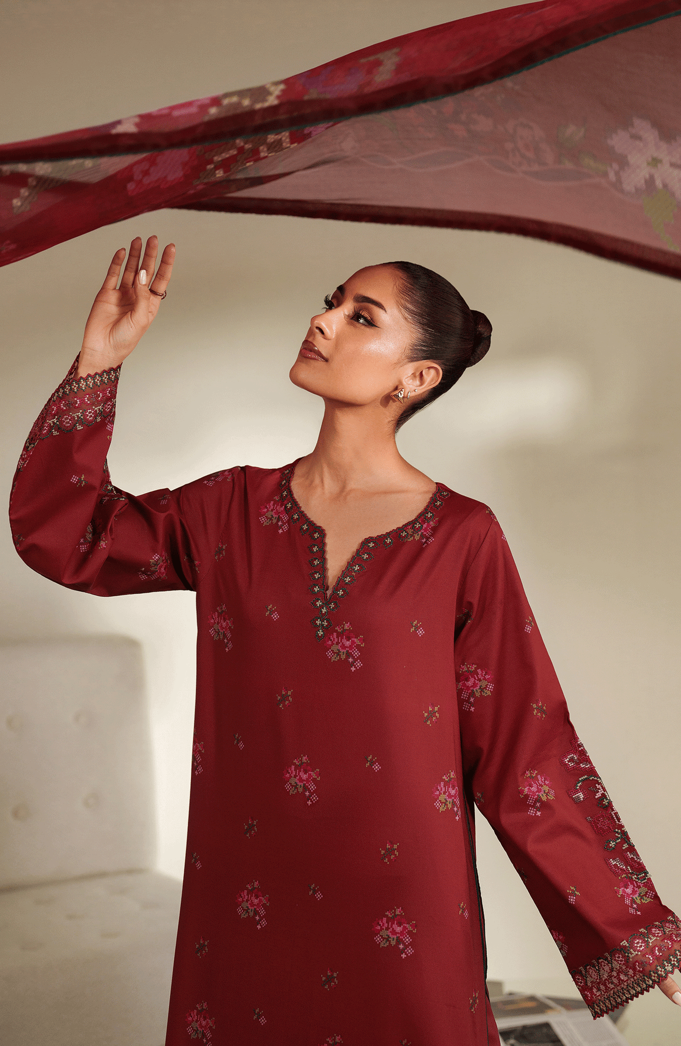 Seran | Ilara Cambric | SORREL