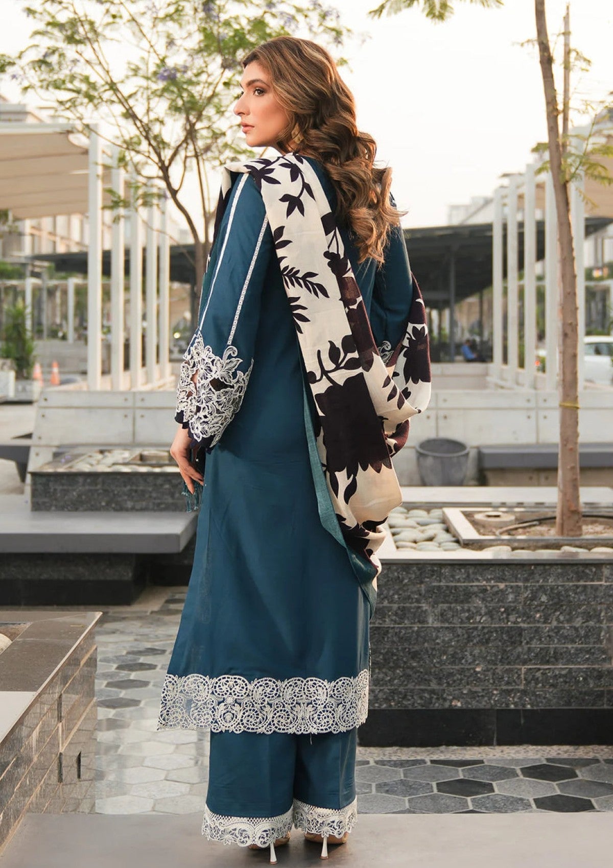 Winter Collection - Elaf Premium - Pashmina Shawl 24 - EPW-1B Heartfelt Whisper - Official Elaf Premium - Agha Fabrics UK