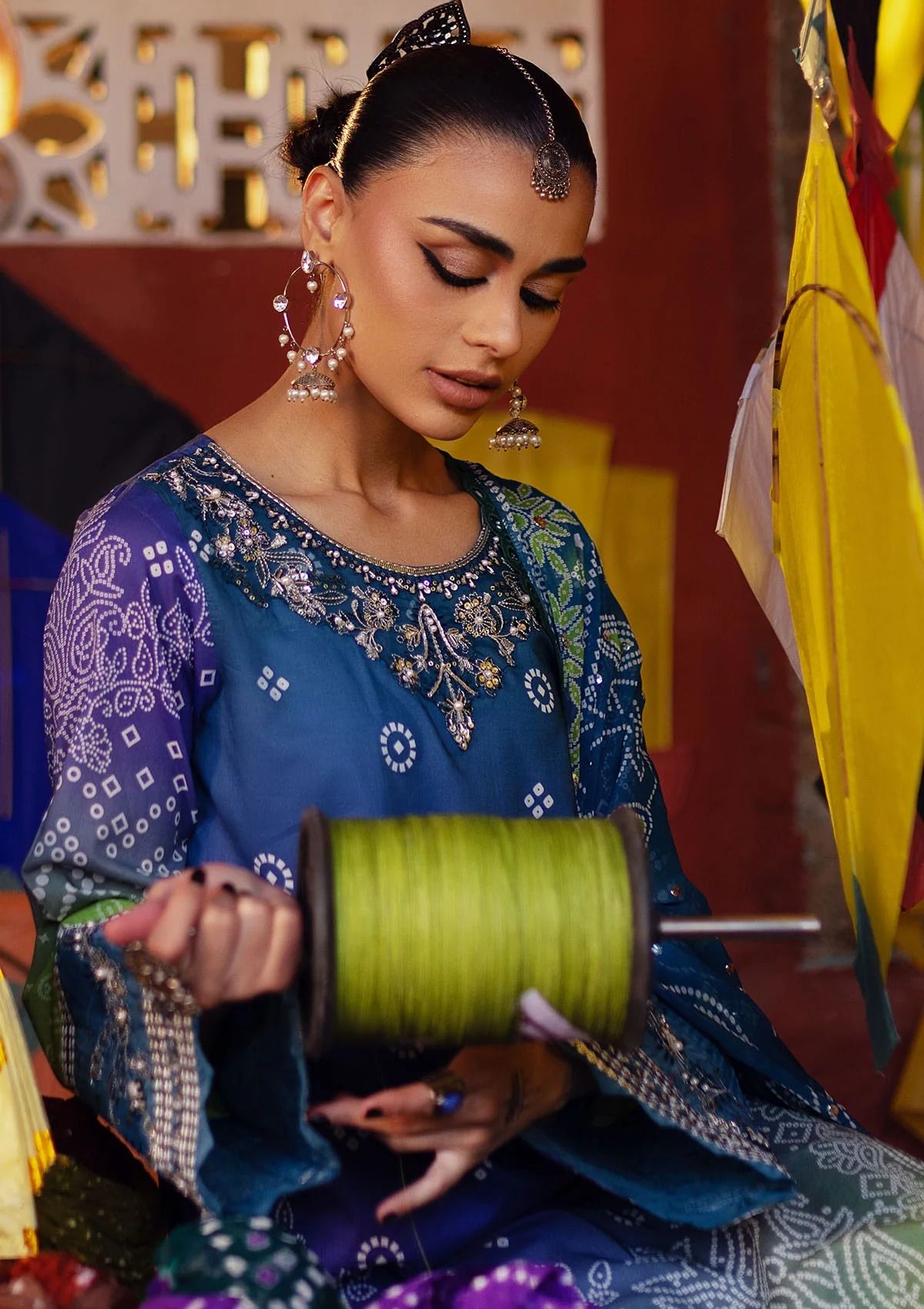 Lawn Collection - Nureh - Bazaar - Hand Embellished - NS24#133 - Official Nureh - Agha Fabrics UK