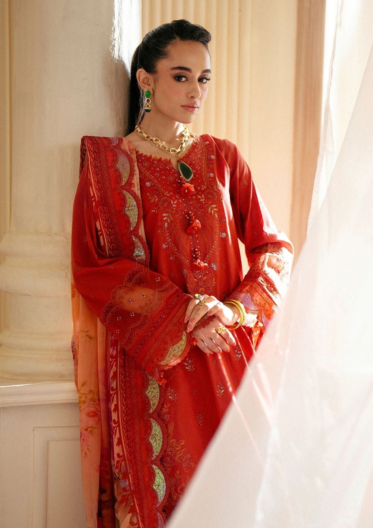 Lawn Collection - Nureh - Maya Lawn 24 - NS24#142 - Official Nureh - Agha Fabrics UK