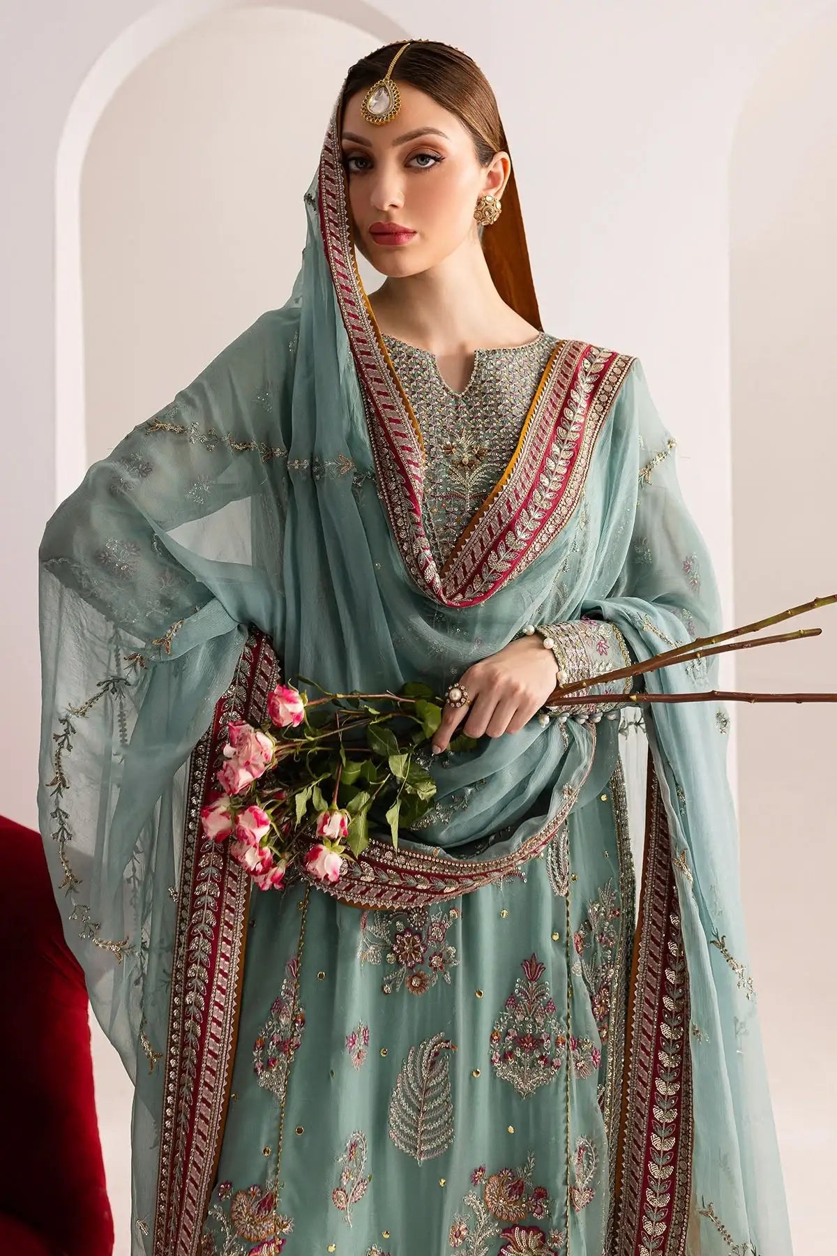 Nureh | Fancy Formals | NP-512 - Official Nureh - Agha Fabrics UK