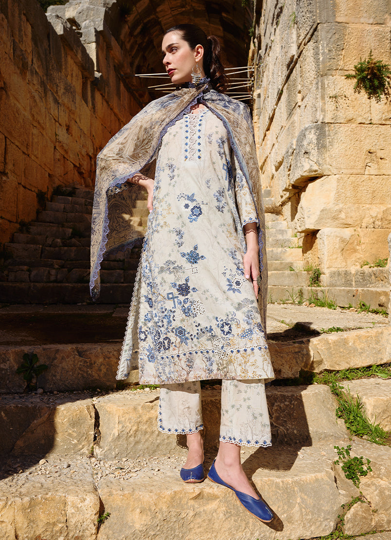 Image | Spring Printkari 25 | Selina - Official Image - Agha Fabrics UK