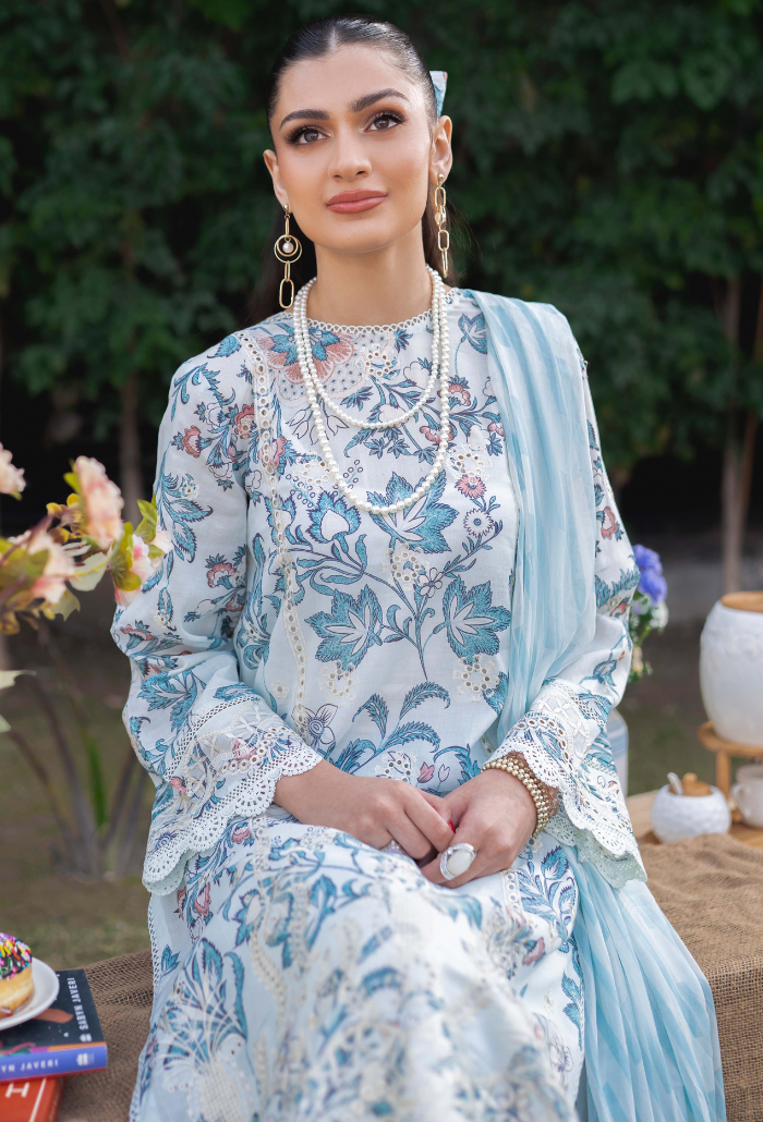 Humdum | Gardenia Lawn 24 | Printkari Lawn - PLG 08