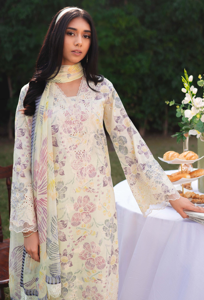 Humdum | Gardenia Lawn 24 | Printkari Lawn - PLG 05