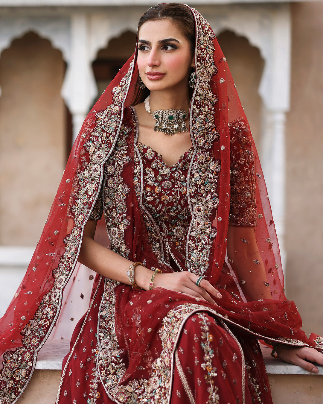 Faiza Saqlain | Averia Bridals | Zelia - Official Faiza Saqlain - Agha Fabrics UK