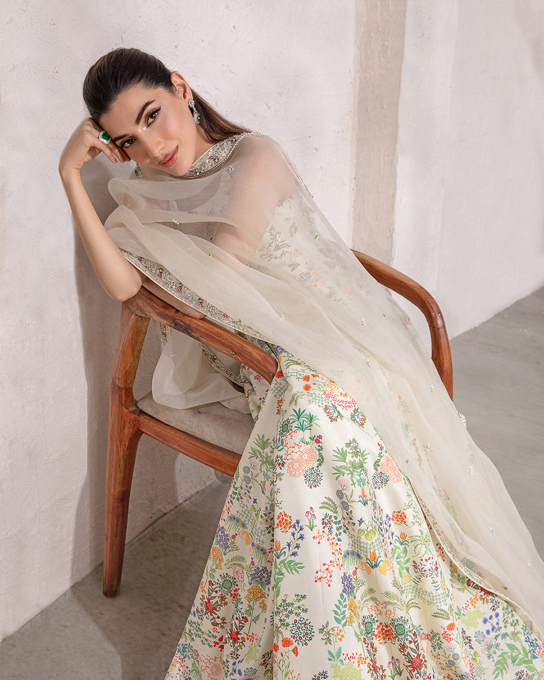 Faiza Saqlain | Lenora Luxury Pret | Floretta - Official Faiza Saqlain - Agha Fabrics UK