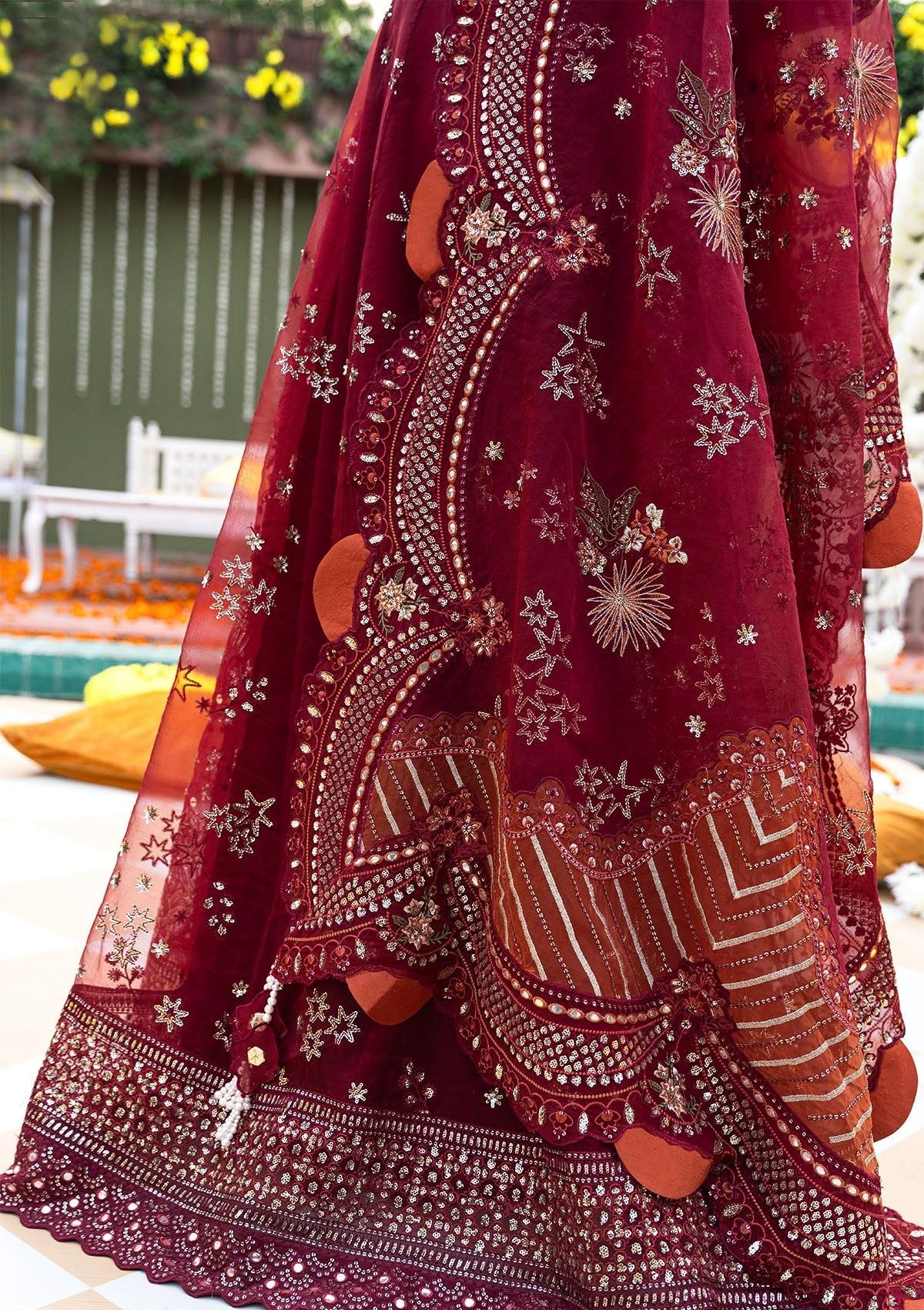 Formal Collection - Nureh - Jhoomro - NL#53 - MAHRO - Official Nureh - Agha Fabrics UK