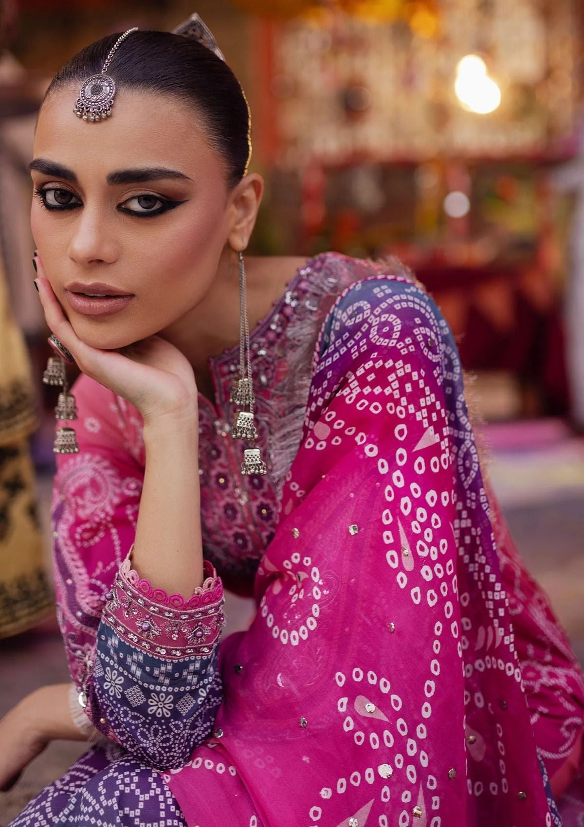 Lawn Collection - Nureh - Bazaar - Hand Embellished - NS24#131 - Official Nureh - Agha Fabrics UK