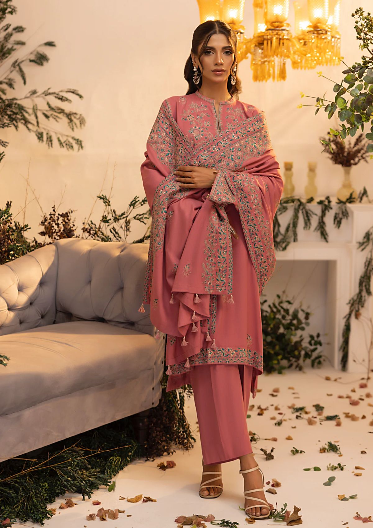 Winter Collection - Lakhany - Cashmi Wool - LCW24#LG-IZ-0277 - Official Lakhany - Agha Fabrics UK