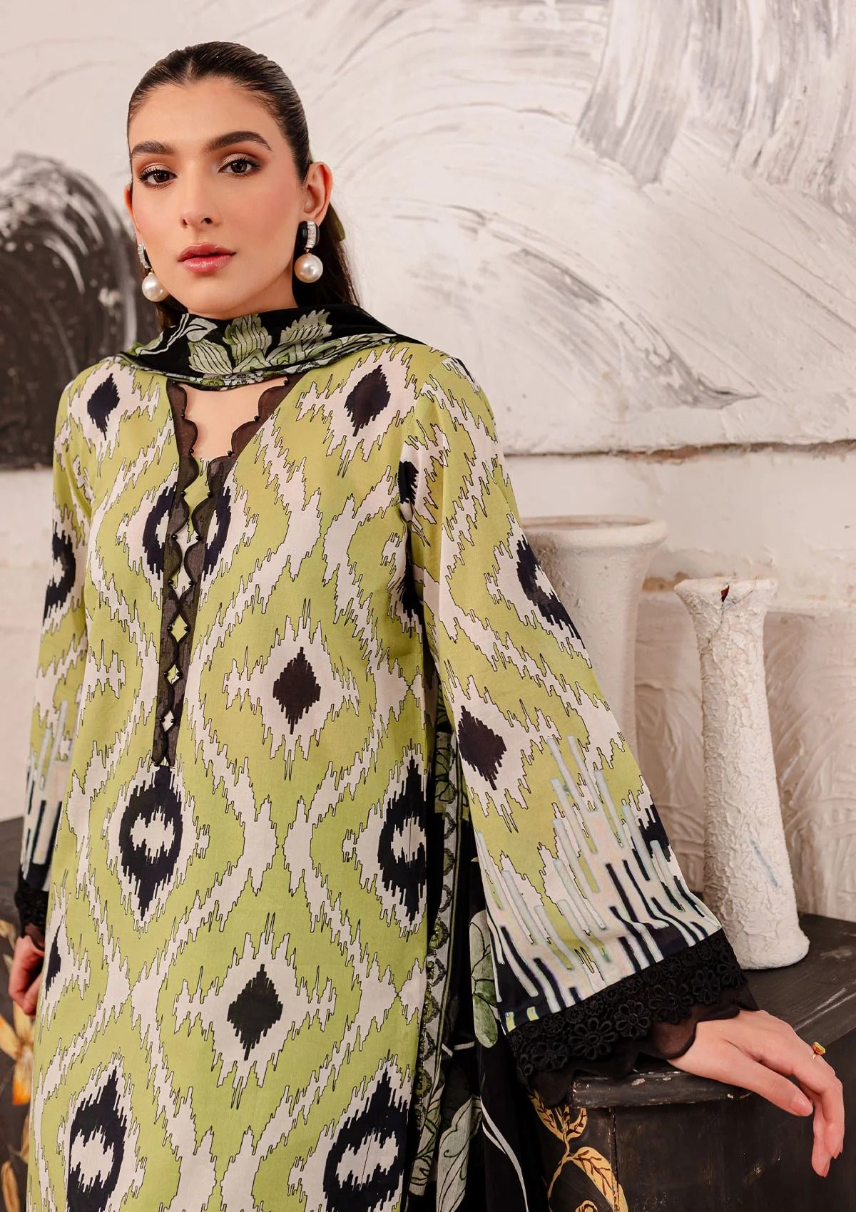 Lawn Collection - Nureh - Signature Prints - SP24#101