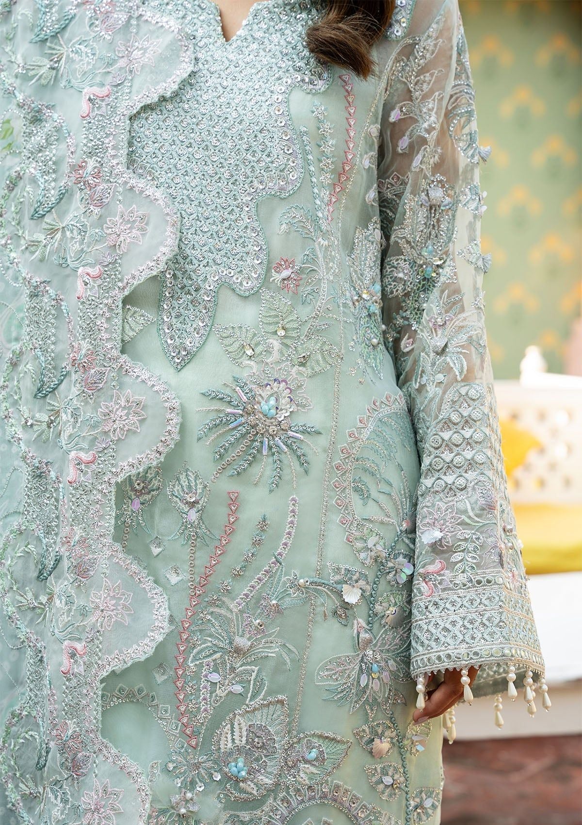 Formal Collection - Nureh - Jhoomro - NL#55 - REENA - Official Nureh - Agha Fabrics UK