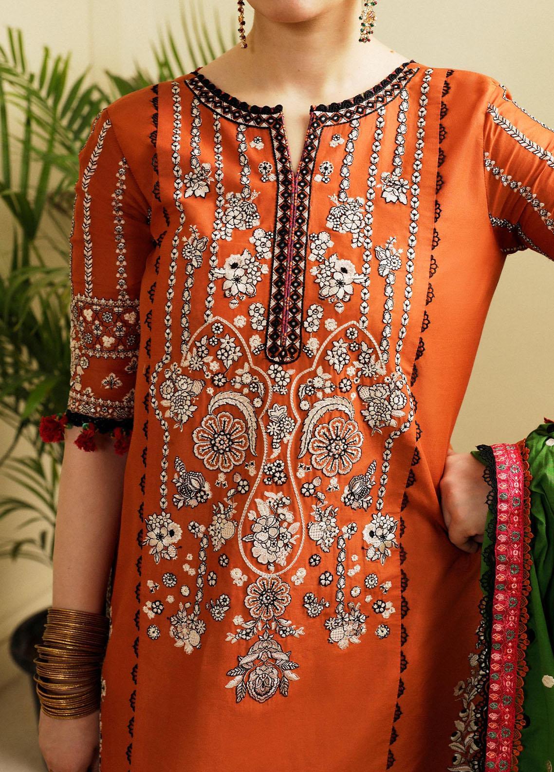 Hussain Rehar | Embroidered Lawn | STAR DUST