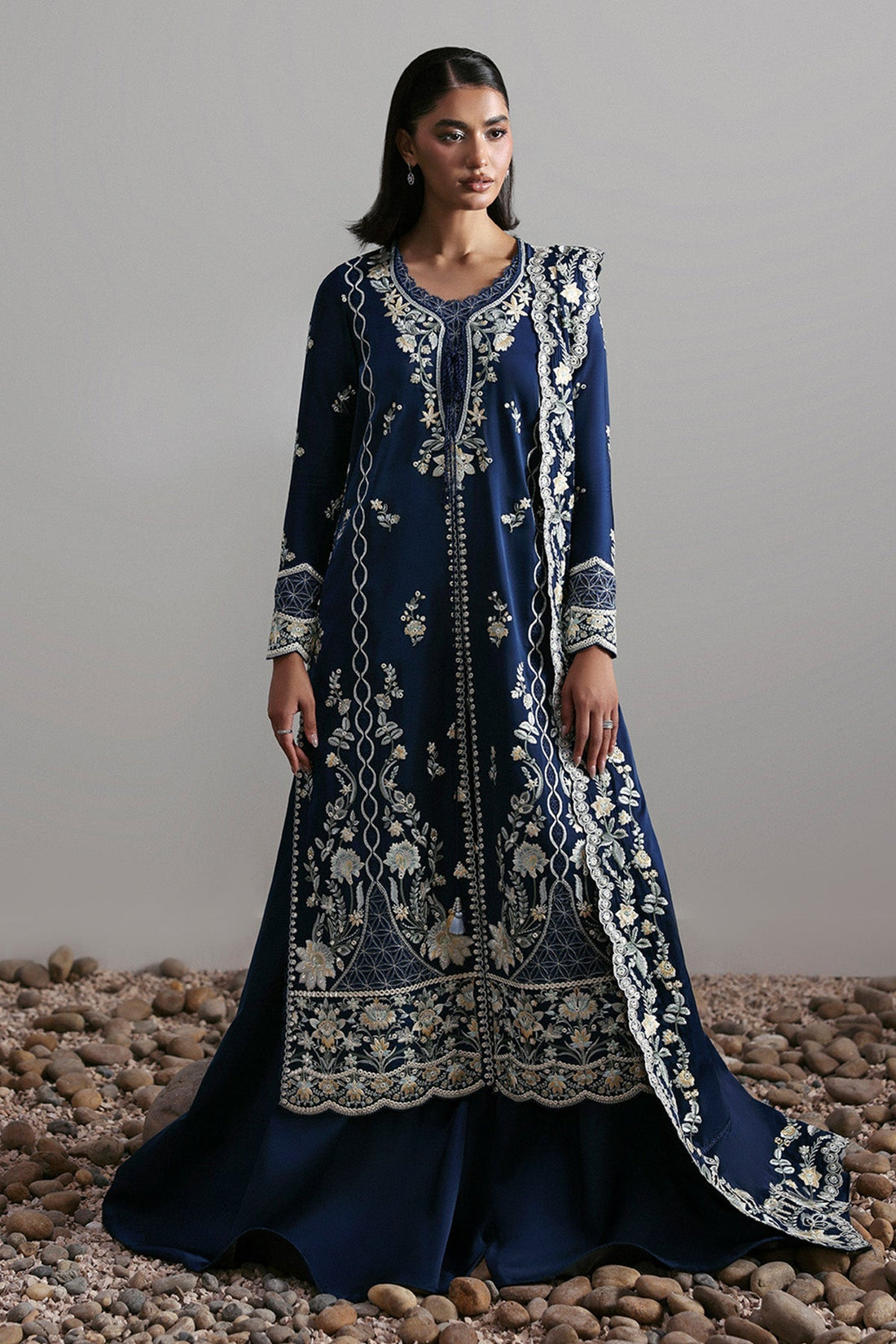 Afrozeh | Slate Ready to Wear | Alara - Official Afrozeh - Agha Fabrics UK