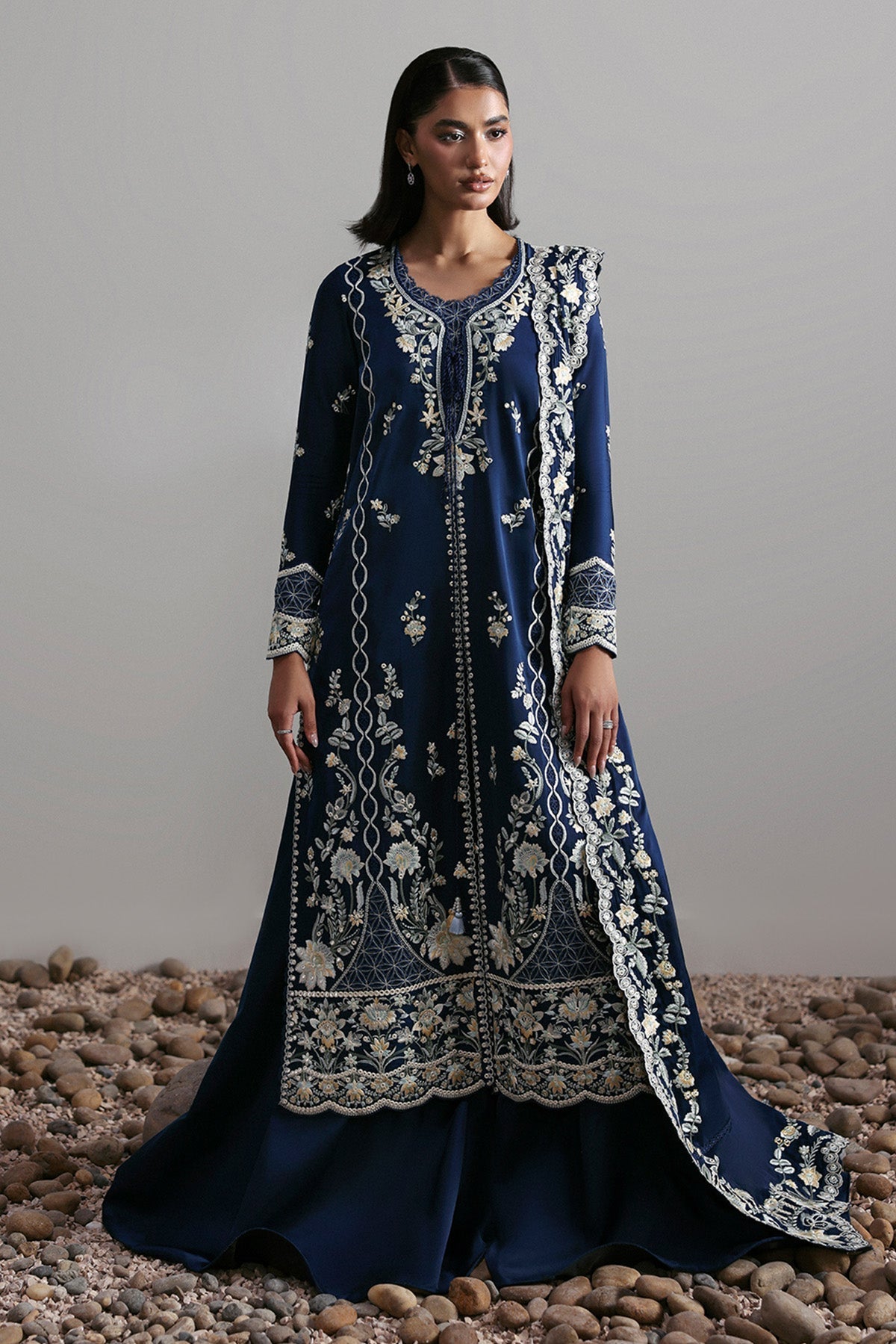 Afrozeh | Slate Ready to Wear | Alara - Official Afrozeh - Agha Fabrics UK