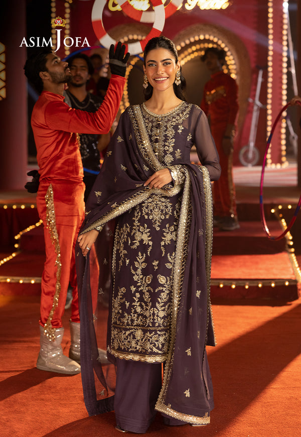 Asim Jofa | Festive Collection 25 | AJLF-01 - Official Asim Jofa - Agha Fabrics UK
