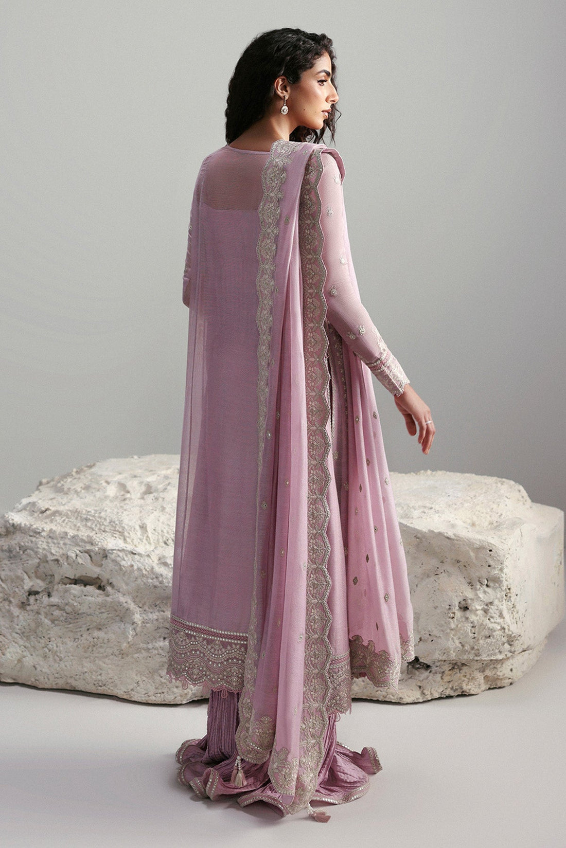 Afrozeh | Slate Ready to Wear | Elowen - Official Afrozeh - Agha Fabrics UK