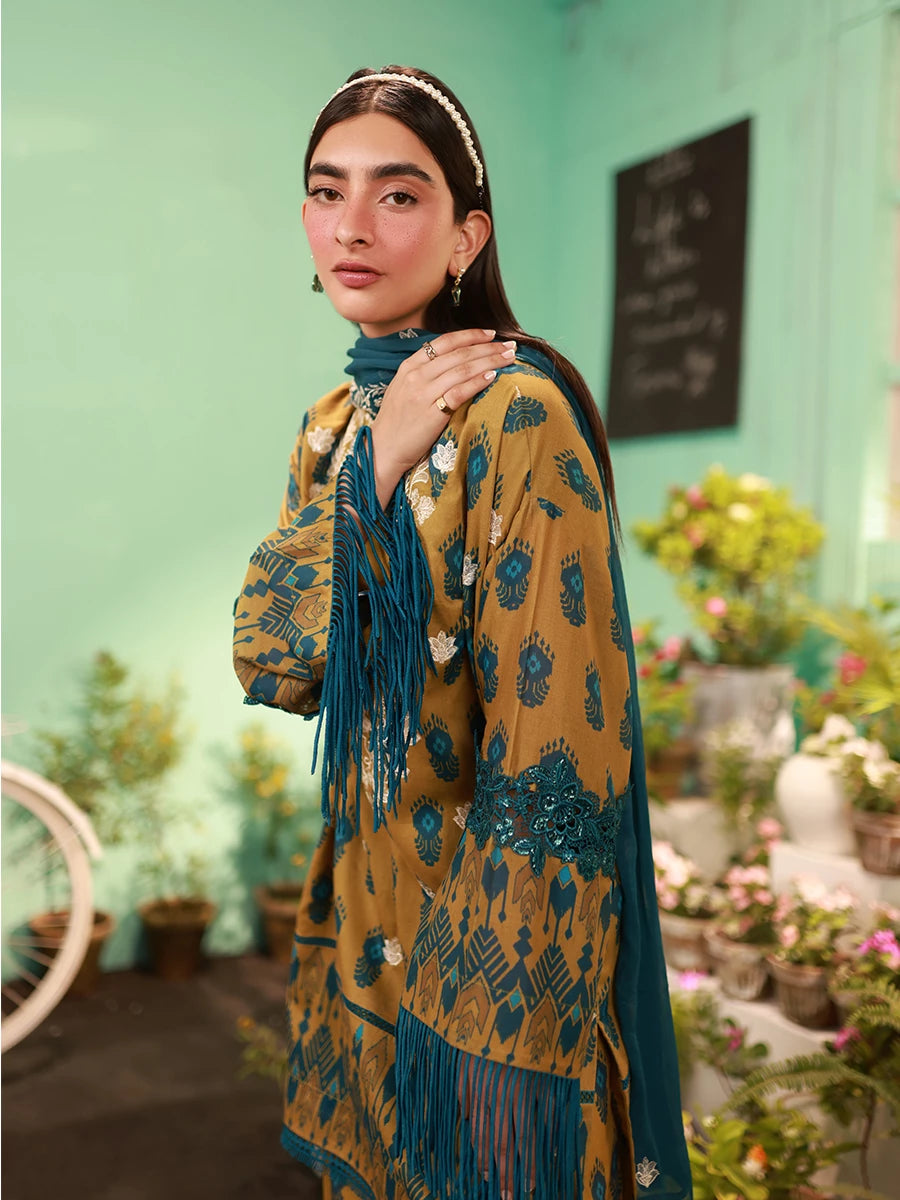 Salitex | Izel Lawn 24 | RADIANCE - LUXURY LAWN EMBROIDERED SUIT