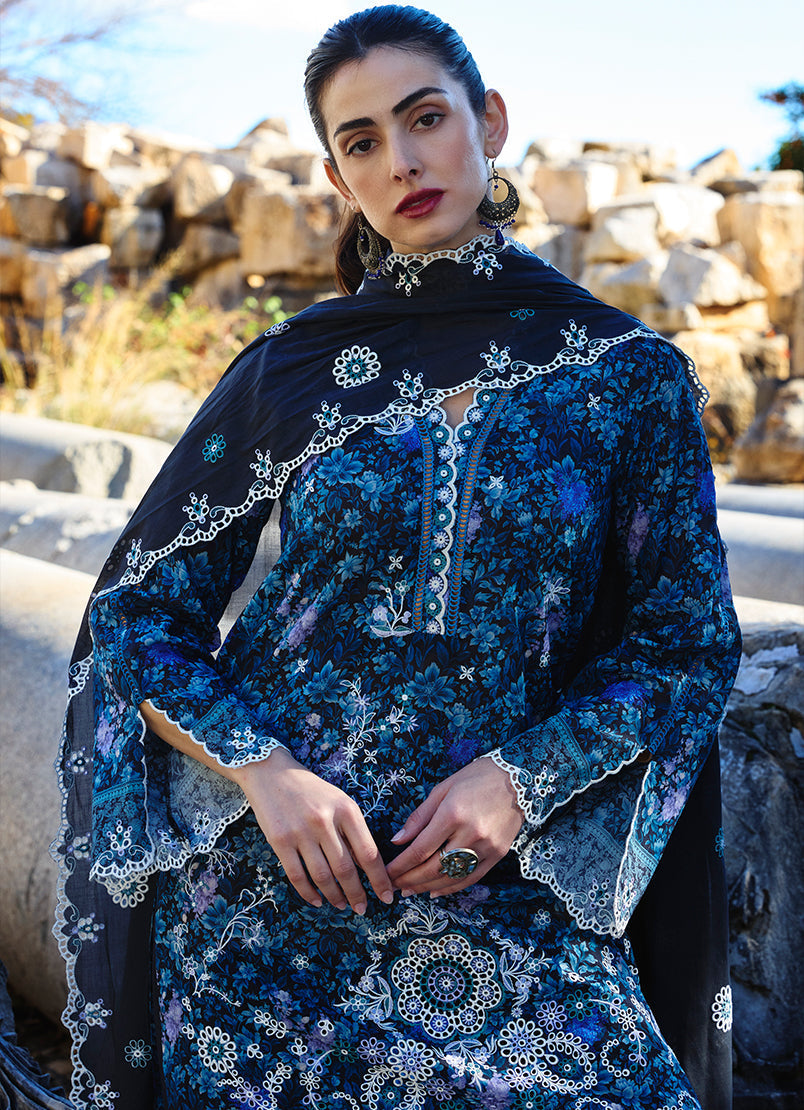 Image | Spring Printkari 25 | Zerina - Official Image - Agha Fabrics UK