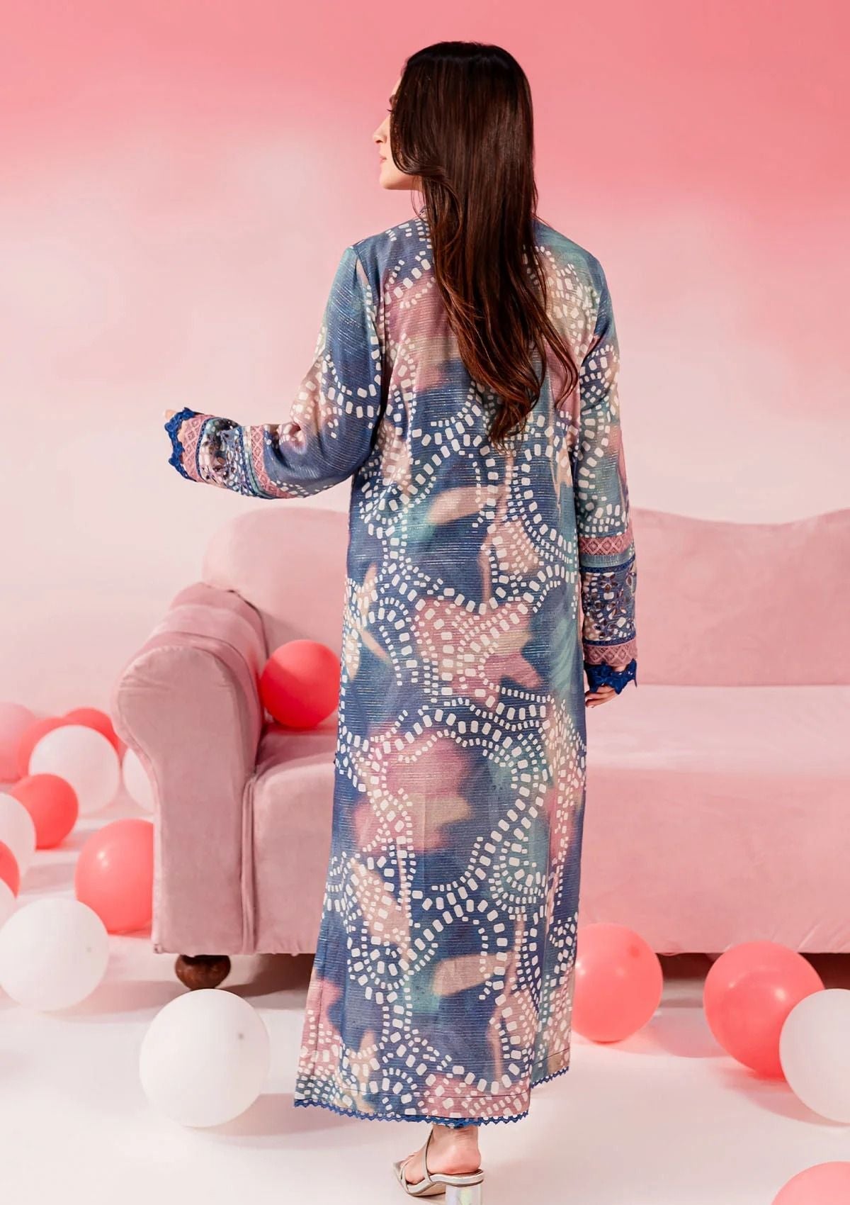 Lawn Collection - Nureh - Ballerina 24 - NU2#145 - Official Nureh - Agha Fabrics UK