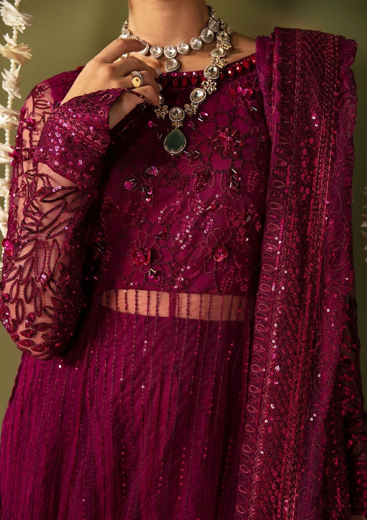 Formal Collection - Nureh - Jhoomro - NL#56 - ANARI - Official Nureh - Agha Fabrics UK