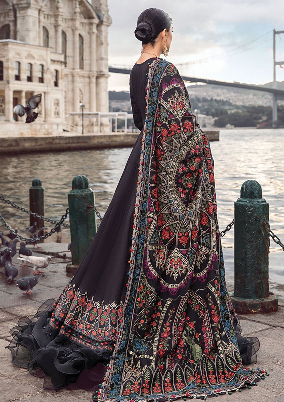 Winter Collection - Maria B - Unstitched - Linen - MBL23#01