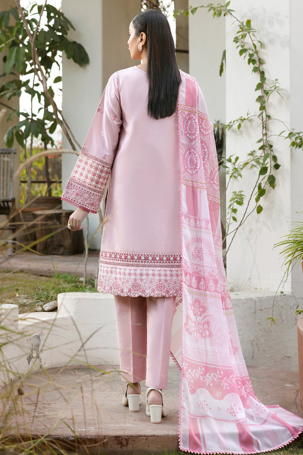 Farasha | Summer Weaves Embroidered Lawn | Muted Bloom